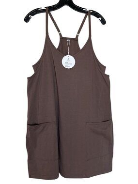 ANRABESS Women Athletic Dress Summer Tennis Workout Active Sports Mini Romper